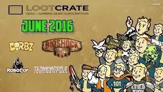 Worst one EVER!!! Loot crate June 2016 Dystopia