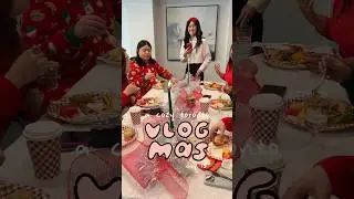 hosting a christmas party 🎄 #vlogmas #toronto #torontovlog #torontovlogger