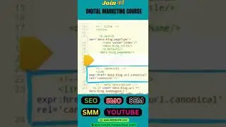#Learn How to Fix Blogger Canonical URL Problem/Best Digital Marketing Course In Jaipur /8005747123