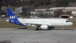 SAS A320NEO New Livery at Innsbruck