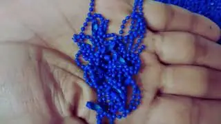 MATTE  BLUE BALL  CHAIN सभी SIZES में बनवाए सिर्फ PUMMI ENTERPRISES से आज ही ORDER  करें.9212227733