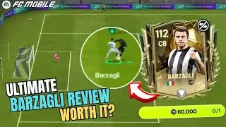 Barzagli 112 OVR CB &mdash; 60 000 жетонов Лиги | Обзор FC Mobile | Юбилейное событие FC26