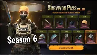 GLC - Survivor Pass Vol.13 😱 // Royal Pass Season 6 // Pubg: New State 🔥