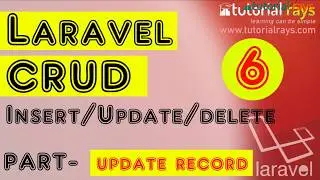 6 Laravel CRUD update  data