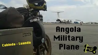 Military plane transport from Cabinda to Luanda, Angola