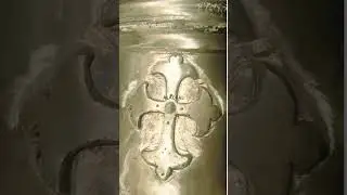 Handmade Bronze Church Bell with Cross | 100 KG Lost Wax Bell | Alackal Bell Metals #shorts