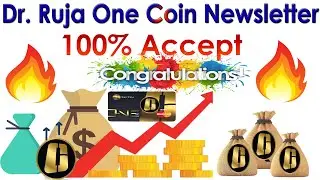 Dr. Ruja One Coin Newsletter 100% Accept | AK AUTOMATION TECHNOLOGIES