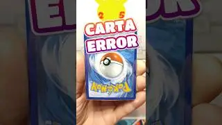 MI CARTA POKEMON CON ERROR M&Aacute;S RARA #pokemon #pokemontcg #cartaspokemon #misprint