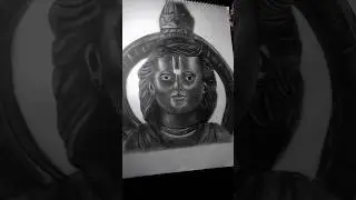 Day 161#Ram ji drawing #trust the process 🌷❤️#trending reel#art#ram ji #trend