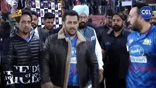 Bollywood Super Star Salman Khan At CCLT10