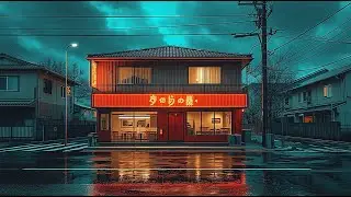 Slow Rain & Streetlights II Calm Lofi Mix