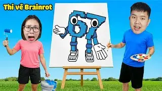 bqThanh Vlog Thi Tìm Người Vẽ Tranh Brainrot Đẹp Nhất Nhận 1 Triệu