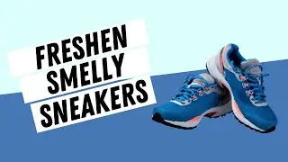 How To FRESHEN UP SMELLY SNEAKERS With Baking Soda | Cleaning Tips #short