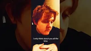 Lewis Capaldi listening to new song #lewiscapaldi