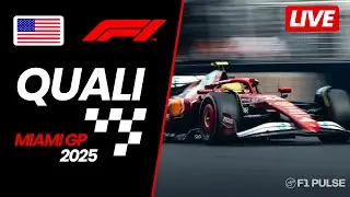 QUALIFYING 🔴 F1 LIVE - Miami GP 2025 - Commentary + Live Timing