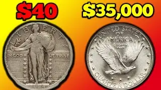 1924 Standing Liberty Silver Quarter VALUES!