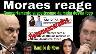 MORAES REAGE! BOLSONARISTAS TRISTES: ECONOMIA! LULA E O CRIME DO 