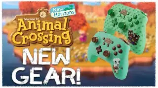 New Animal Crossing Nintendo Switch Themed Pro Controllers