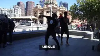 Jamaican Dancehall Steps - Old School Instructions - Chuby Dice X Jordy Fwi - Melbourne, Australia