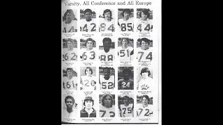 1977-78 FB SHAPE American HS(20)VS AFCENT(8)
