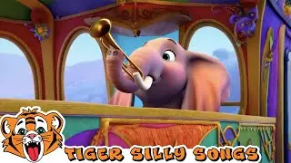 The Fun Safari Express! A Jungle Animal Train Song for Kids