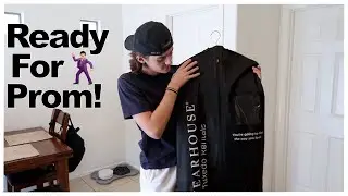 Ready For Prom?? Problems with His Suit??