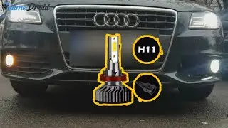 Audi A4 B8 Fog Lights Bulb Replacement 👨‍🔧🚗  