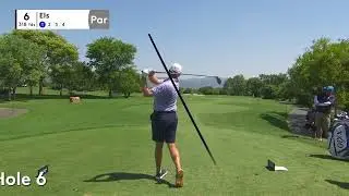Working on Turn In the Golf Swing With Ernie Els.
