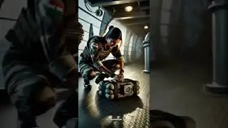 Indian Army Hero Saves Lives from Bomb on Ship | Real-Life Brave Act 🇮🇳🔥#shorts #viral #trending #ai