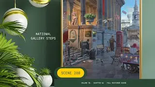 June's Journey Scene 280 | Vol 1 Ch 56 | National Gallery Steps | Full Mastered Scene | 4K