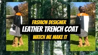 DIY Trench Coat | Fashion Designer | Time Lapse