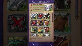 🔥 8.4 ESPADAS DOBLES VS 6.4 LLAMADOR DE SOMBRAS 🔥 #albiononline #goldstein #albion