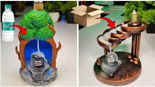 Maha Shivratri Smoke Waterfall Making At Home 😱😍