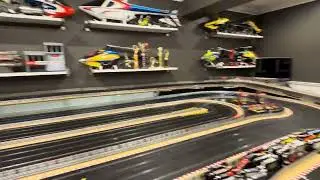 Thunderslot Mustang slot car plastic track no magnets 