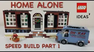Home Alone LEGO 21330 Speed Build (Part 1)