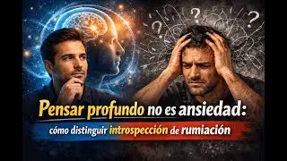🧠 Pensar profundo no es ansiedad