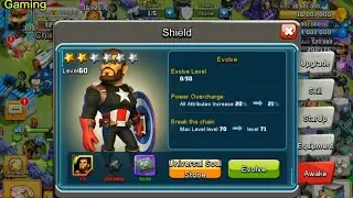 Awake shield / Clash of zombie 1 /#coz 