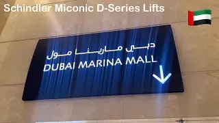 Schindler Miconic D-Series Lifts - Dubai Marina Mall In Dubai, UAE