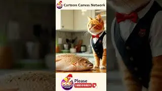 Fat Orange Cat&rsquo;s Funny Restaurant Adventure! 🍽️ | Chef & Waiter in Action | Cute Cat Animation