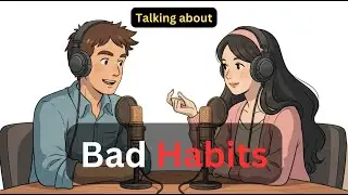 Easy English Podcast for Learning English | Talking about bad habits | Lowkey English Podcast