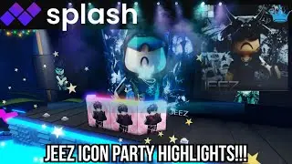 🎶🎧 𝐉𝐞𝐞𝐳 𝐈𝐜𝐨𝐧 𝐏𝐚𝐫𝐭𝐲 𝐇𝐢𝐠𝐡𝐥𝐢𝐠𝐡𝐭𝐬 𝐨𝐧 𝐒𝐏𝐋𝐀𝐒𝐇 𝐑𝐨𝐛𝐥𝐨𝐱 🥳🎉👑