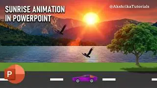 Sunrise Animation in PowerPoint | PowerPoint Presentation Topic Animation | PPT Animation 2025