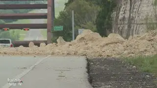 Second rock slide in 2 days reported on Loop 360 near Pennybacker Bridge