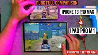 iPad Pro M1 VS iPhone 13 Pro Max PUBG 120fps Test | Buy Or Not For PUBG in 2024? | Electro Sam