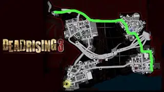 Driving Across the Map of Dead Rising 3 as Fast as I can