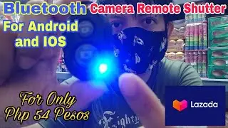 BLUETOOTH CAMERA REMOTE SHUTTER FOR ANDROID AND IOS  || BLUETOOTH REMOTE CONTROLLER SHUTTER DEVICE