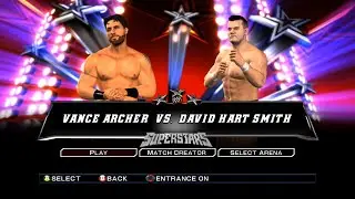 WWE SmackDown vs. RAW 2011 - Vance Archer vs. David Hart Smith