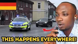 Foreigner reacts to German Presidential Motorcade for the FIRST TIME
