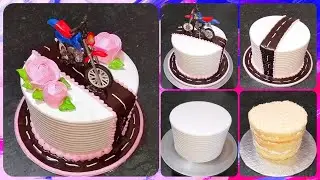 Motorcycle Cake Tutorial | Bike Lovers Birthday Cake | Beautiful Motorcycle Theme Cake Decorating