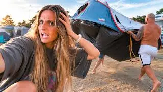 THEY STOLE MY TENT so WE TOOK REVENGE (1 week at the campsite)